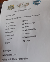 Afbeelding: klaverjassen