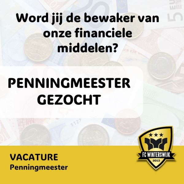 Afbeelding: Vacature penningmeester